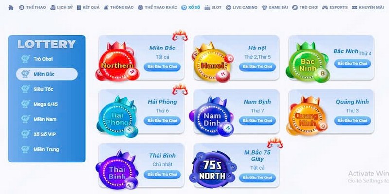 Cách thức để tham gia xổ số 77win